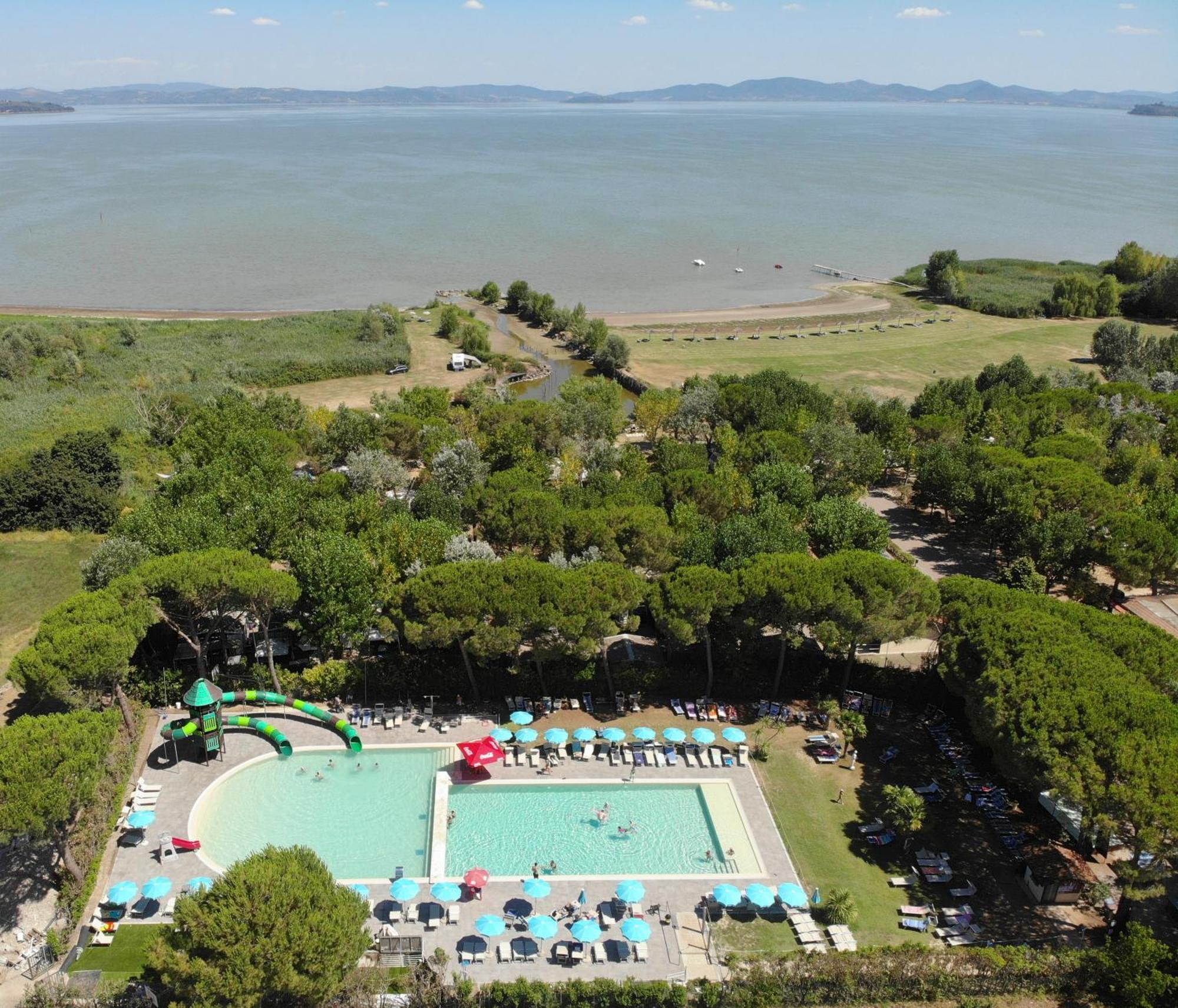 Camping Badiaccia Village Castiglione del Lago Bagian luar foto